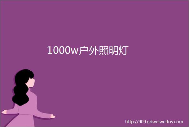 1000w户外照明灯